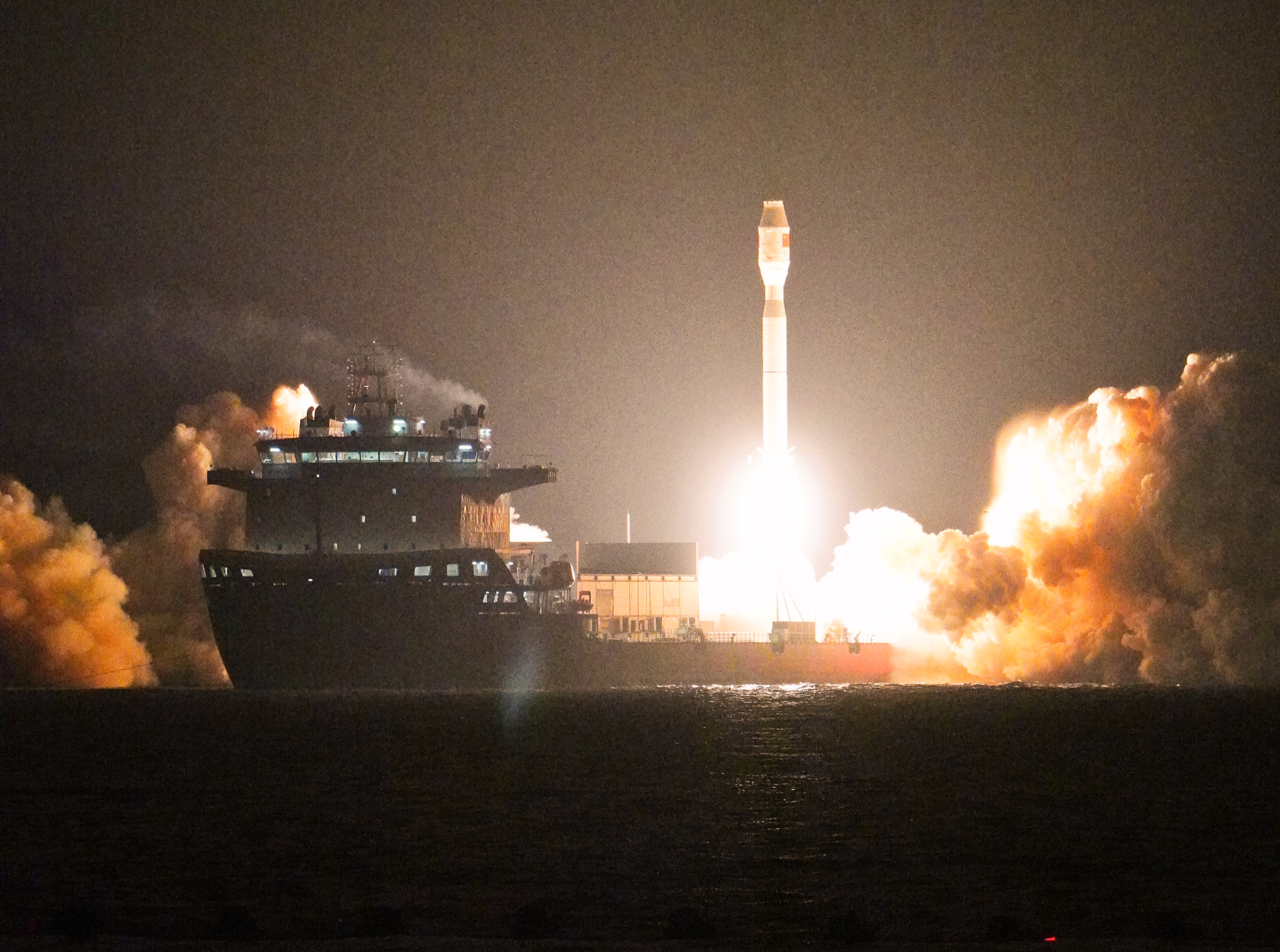 海阳 火箭发射海阳火箭发射，探索太空的新起点